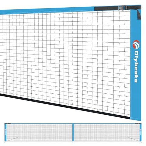 Olybeaka Pickleball Replacement Net 22ft x 3ft for Indoor or Outdoor Fits for Most Free-Standing Pickle Ball Frame, Pickleball Net Only