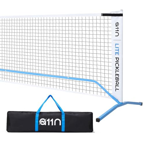 A11N SPORTS Portable Pickleball Net - 22ft Regulation Size Net with Carrying Bag