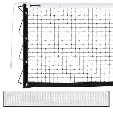 Pickleball Replacement Net 22x3ft, Professional Pickleball Nets Heavy Duty Nets Fits Standard Posts, Official Regulation Size for Indoor Outdoor Courts (Net Only)