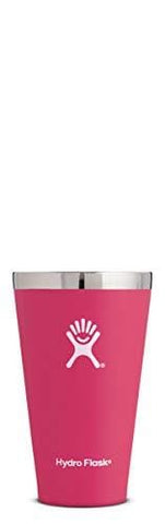 Hydro Flask 16 oz True Pint Cup for Beer or Cider | Stainless Steel & Vacuum Insulated | Stackable & Shatterproof | Watermelon
