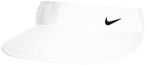 Nike Golf Closeout Women's Big Bill 2.0 Adjustable Visors 742710 (White/Black)