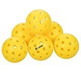 Pickleballs - Onix Pure 2 Outdoor (Yellow, 6-Pack)