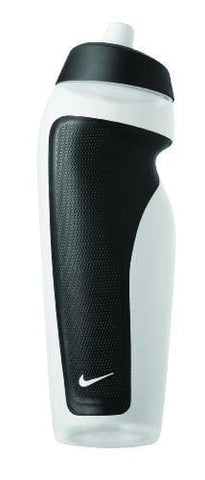 Nike Sport Water Bottle with Hang Tag, Clear/Black, 20-Ounce