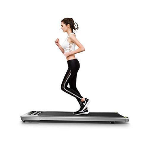 fitbill f.Walk Smart Under Desk Treadmill with Remote Controller and Workout App (Without Handrail)
