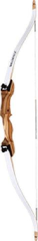 Bear Archery Bullseye X Recurve 24 lb Youth Bow - 54", White/Brown