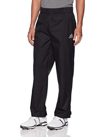 adidas Golf Men's Climastorm Provisional Rain Pants, Large/Regular, Black