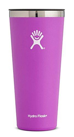 Hydro Flask 32 oz Tumbler Cup | Stainless Steel & Vacuum Insulated | Press-In Lid | Raspberry