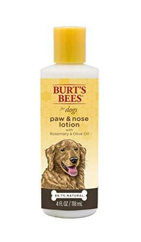 Burt's Bees for Dogs All-Natural Paw & Nose Lotion with Rosemary & Olive Oil | For All Dogs and Puppies, 4oz