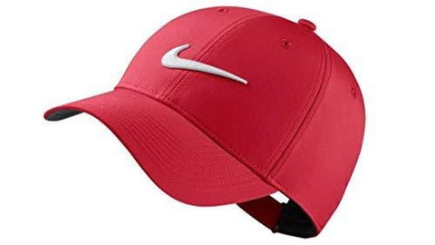 NIKE Legacy 91 Performance Golf Cap Adjustable Red/White