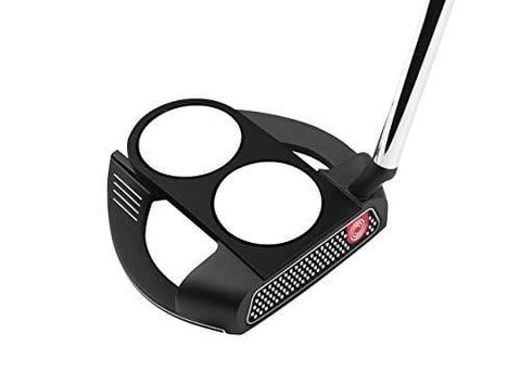 Odyssey O-Works Black 2-Ball Fang Slant Putter, 34 in (Renewed)