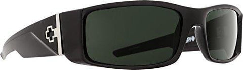 Spy Optic Hielo Black-Happy Gray Green Rectangular, Gray & Green, 56 mm