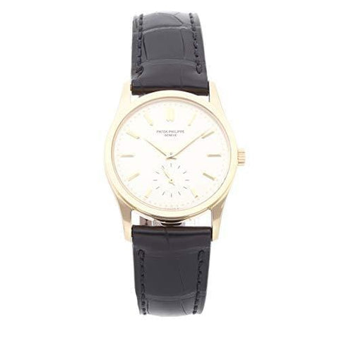 Patek Philippe Calatrava Mechanical (Hand-Winding) Silver Dial Mens Watch 3796J (Certified Pre-Owned)