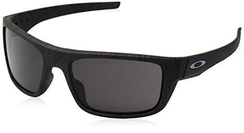 Oakley Men's Drop Point Rectangular Sunglasses, AERO GRID GREY, 60.0 mm