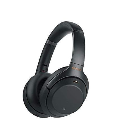 Sony Noise Cancelling Headphones WH1000XM3: Wireless Bluetooth Over the Ear Headphones with Mic and Alexa voice control - Industry Leading Active Noise Cancellation - Black
