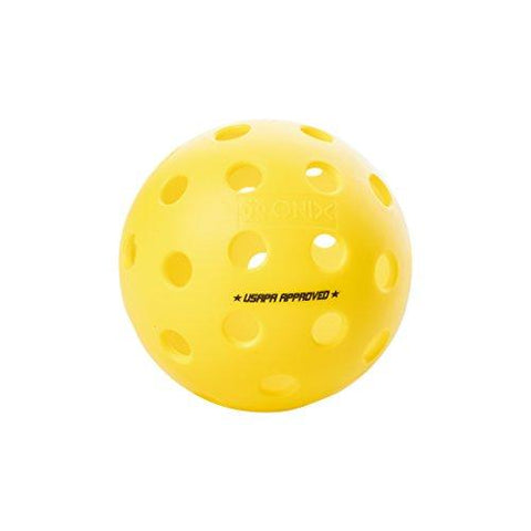 Onix Fuse Outdoor Pickleballs (Yellow, 12-Pack)