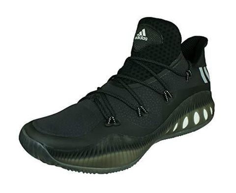 adidas Crazy Explosive Low Mens Basketball Sneakers/Shoes-Black-14.5