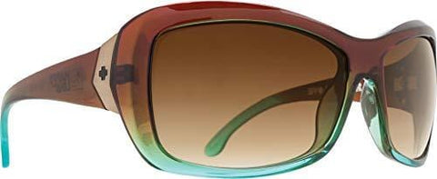 Spy Optic Farrah Flat Sunglasses,Mint Chip Fade/Happy Bronze Fade,62 mm