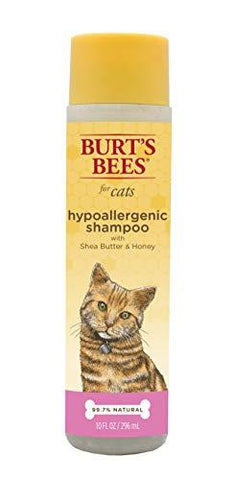 Burt's Bees for Cats Hypoallergenic Shampoo with Shea Butter and Honey | Best Shampoo For All Cats and Kittens With Sensitive Skin