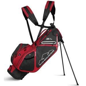 Sun Mountain 2019 3.5 Ls Zero-G Stand Bag - Steel-Red