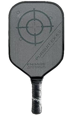 Engage Pickleball Pursuit EX 6.0 Graphite Skin Made in America Pickleball Paddle (Standard 7.9-8.3 oz)