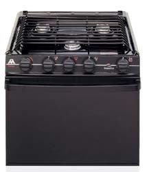 Atwood Mobile Products 52458 Wedgewood 52458 Black 17" Ups Oven Range 3 Burner