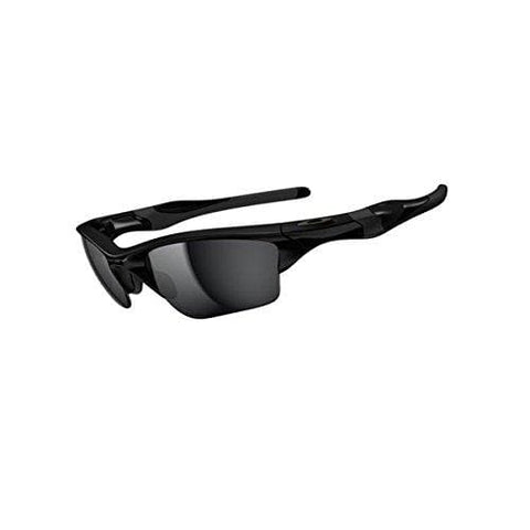 Oakley Mens Half Jacket 2.0 XL OO9154-01 Iridium Sunglasses,Polished Black Frame/Black Iridium Lens,one size