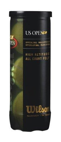 Wilson US Open High Altitude Tennis Ball (3 Ball Can)
