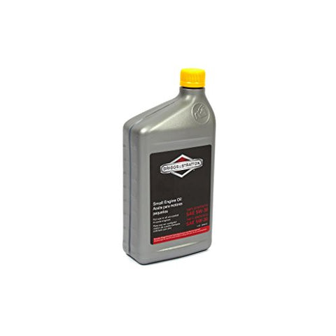 Briggs & Stratton SAE 5W-30 Synthetic Small Engine Motor Oil - 32 Oz. 100074