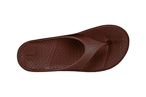 Telic Flip Flop Unisex EVA Sandals, Espresso Brown XL, Size - Mens-11 - Womens 12