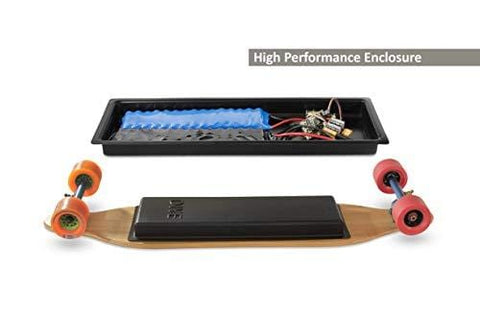 DIYE Electric Skateboard Battery & Electronics Customizable & Scratch-Proof Battery Enclosure