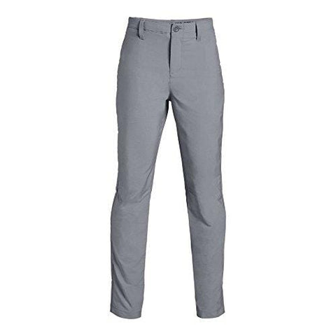 Under Armour Boys Match Play Taper Pants, Steel (035)/Steel, 12