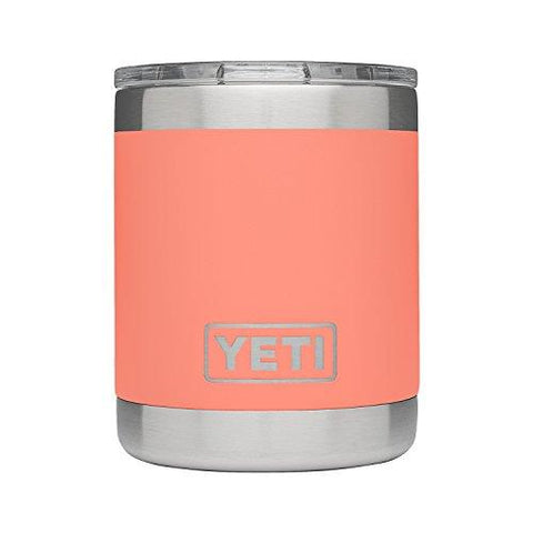 YETI Rambler 10oz Lowball, LE Coral