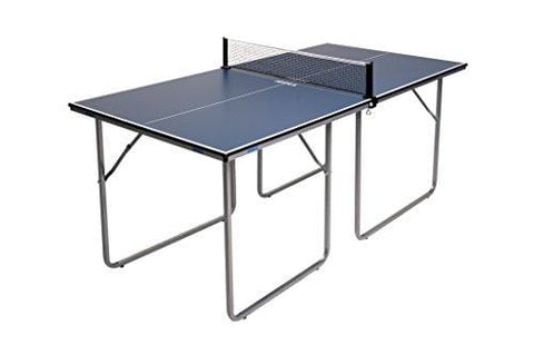 JOOLA Midsize - Regulation Height Table Tennis Table Great for Small Spaces and Apartments - 2/3 Size of Regulation Ping Pong Tables - Compact Storage & Space Saving - Ping Pong Net Set Included