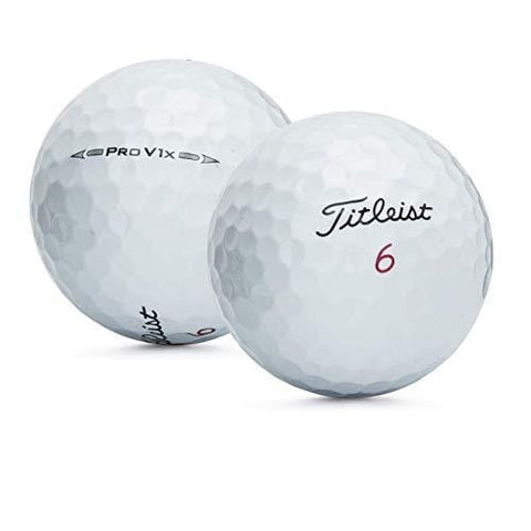 Titleist PROV1X 2016-VALUE AAA Grade-Recycled Used Golf BALLS-50 Pack