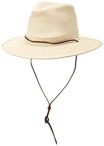 Henschel Hats Aussie Breezer 5310 Cotton Mesh Natural Hat, Medium [product _type] Henschel Hats - Ultra Pickleball - The Pickleball Paddle MegaStore