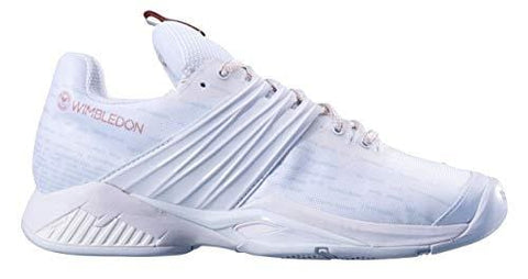 Babolat Women`s Propulse Fury All Court Wimbledon Tennis Shoes White (9 - TennisExpress)