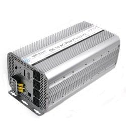 AIMS Power 5000 Watt DC To AC Power Inverter, 5000W Max Continuous Power, 10000W Surge Peak Power, Over Temperature LED Indicator, Over Load LED Indicator, AC Direct Connect Terminal Block, On/Off
