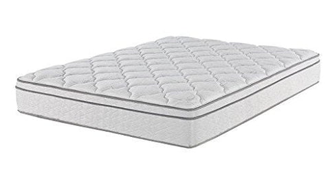 Yaro 34 Mattress 8 inch, Short Full, White
