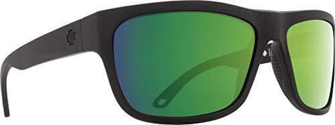 Spy Optic Angler Polarized Flat Sunglasses, 59 mm (Matte Black)