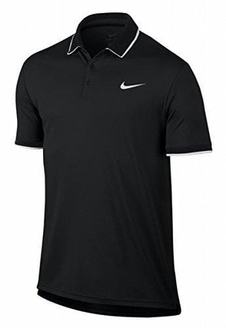 NIKE Men's NikeCourt Dry Tennis Polo,Large