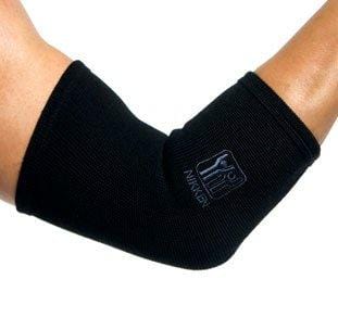 Nikken KenkoTherm Elbow Wrap - Provides Moderate Relief From a Variety of Ailments Including Tendonitis, Joint Inflammation, and Other Elbow Pain | Alleviate Pain and Discomfort | Medium