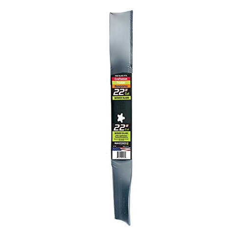 Maxpower 331740B Mower Blade for 22 Inch Cut Poulan/Husqvarna/Craftsman Replaces 420463, 421825, 437601, Black