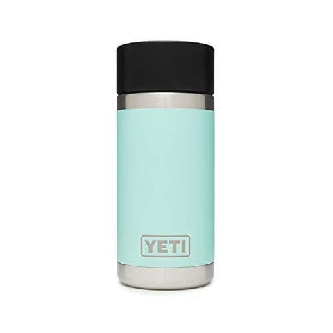 YETI Rambler 12 oz Stainless Steel Vacuum Insulated Bottle with Hot Shot Cap, Seafoam