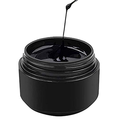 Mggsndi Nail Polish Gel,Creative Elastic Nail Wire Painting Drawing Gel DIY Spider Painted UV Lacquer Varnish Base Manicure Kit Decor Nail Art Supplies Tool Kit DIY Craft Jewelry Black