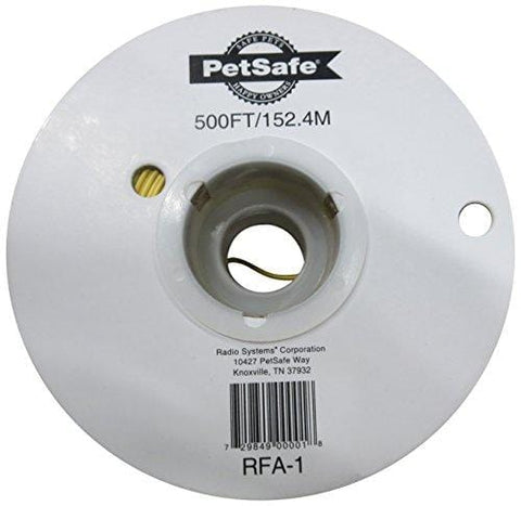 PetSafe Boundary Wire, 500 foot Spool of Solid Core 20-Gauge Copper Wire, In-Ground Pet Fence Wire, Colors May Vary