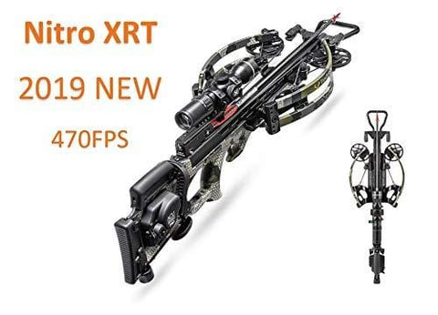 Tenpoint Nitro XRT Crossbow Elite Package, EVO-X Marksman Scope, Sling, STAG Hard Case and ACUdraw PRO Cocking Device | 2019