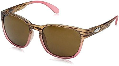 Suncloud Loveseat Sunglasses, Mt Tortoise Pink Fade Frame/Brown Polycarbonate Lens, One Size