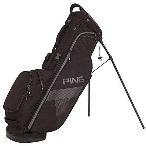 PING 2018 Hoofer Lite Carry Stand Golf Bag, Black