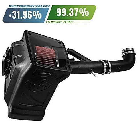 S&B Filters 75-5089 Cold Air Intake For 2017-2019 Colorado/Canyon 3.6L (Oiled Cleanable, 8-ply Cotton Filter)