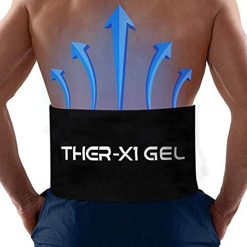 Ice Packs for Injuries Large Reusable Gel Pad for Back Pain, Hip, Knee, Cold Therapy Relief Wrap